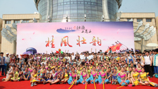 我为“桂风壮韵三月三”演出添风采——开云手机登录入口400余名师生参加欢庆“三月三”演出